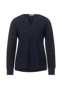 Street One - Langarmshirt - mighty blue