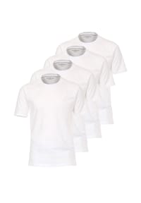 CASAMODA - T-Shirt 4er Pack Basic - Blau