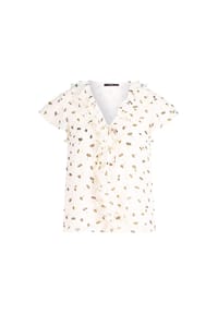 zero - Bluse mit Rüschen - CreamKhaki