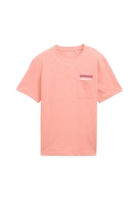 TOM TAILOR - T-Shirt Kurzarmshirt - grün
