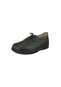 Natural Feet® - Schnürschuh Kevin XL mit hohem Tragekomfort - schwarz