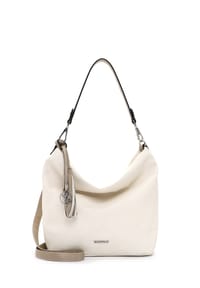 Emily & Noah ELKE - Schultertasche, Emblem, Anhänger, für Damen - 400 BEIGE