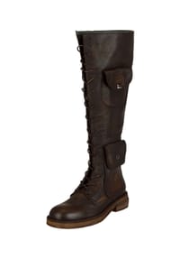 Felmini - Leder Stiefel - Dunkelbraun