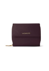 LAZAROTTI Bologna Leather - Bologna Leather Geldbörse Leder 12 cm - black