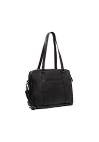 The Chesterfield Brand Pretoria - Pretoria Schultertasche Leder 36 cm - black