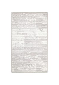 WECONhome Badteppich Mauri - Badematte mit schickem Muster - Badteppich - greige