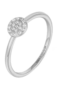 XENOX - Damen Ring, 925er Silber - WEISSGOLD
