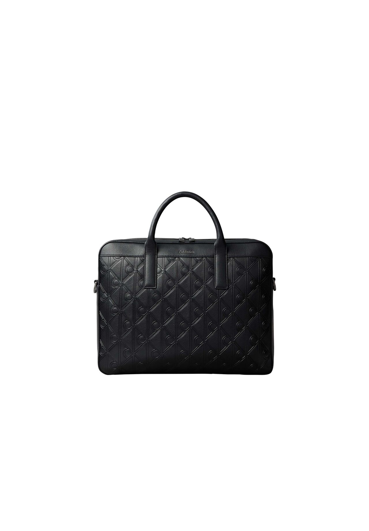Calvin Klein Unisex Schwarz Aktentasche "Emblem Aop Deboss Commuter", Gr. B/H/T: 36Cm X 28,5Cm X 7Cm, Lederimitat, Bedruckt, Taschen, Businesstasc... - Image 5