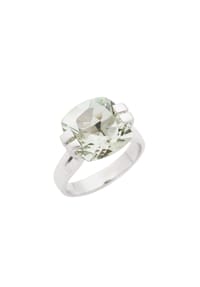 carolin stone - Ring 925/- Sterling Silber 1 Amethyst - weiß