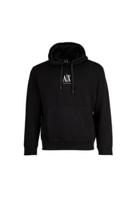 ARMANI EXCHANGE - Herren Hoodie - Sweatshirt, Kapuze, Logo, Baumwoll-Mix - Beige