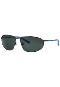 HUMPHREY’S eyewear - Sonnenbrille - gun matt/blau