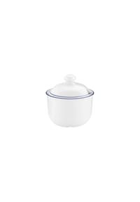 Seltmann Weiden Zuckerdose Compact Blaurand 250 ml weiß-blau - COMPACT - weiß-blau