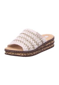 rieker - Pantoletten Comfort - Creme