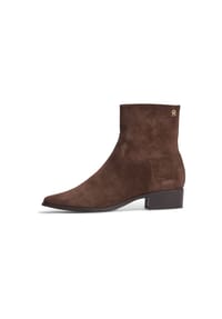TOMMY HILFIGER - Stiefeletten, Leder, für Damen - GUG BROWN