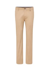 redpoint - Moderne Regular Chinohose mit elastischem Bund ODESSA - beige