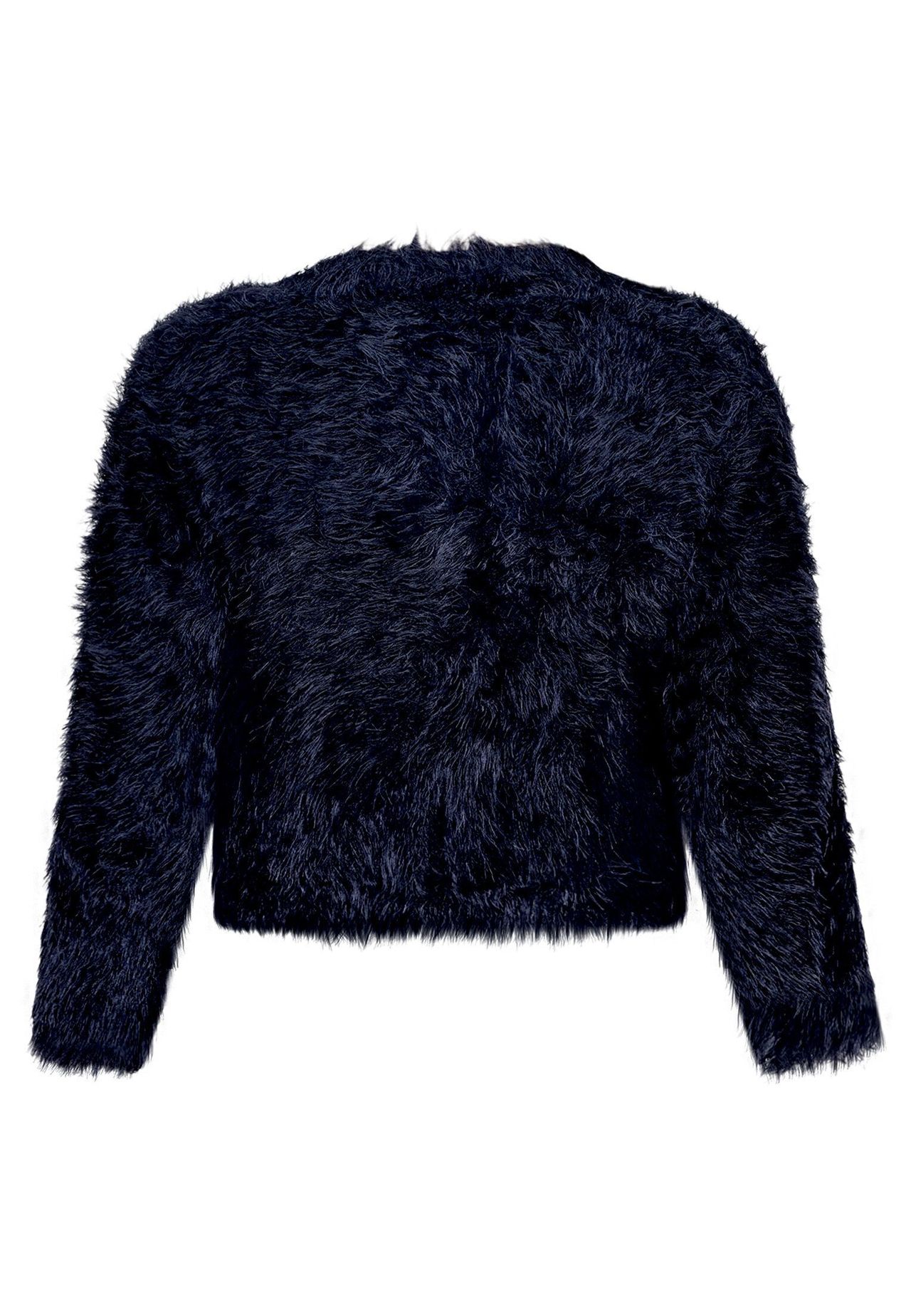 Vera Mont Strickbolero Mit Struktur, Blau, M