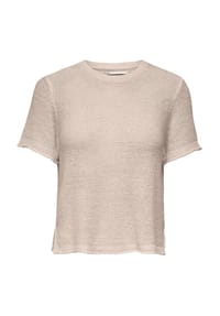 ONLY® - Strickpullover, Kurzarm, Seitenschlitze, für Damen - 202570 GREEN LILY