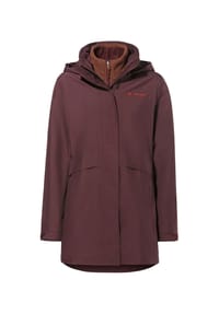 VAUDE - Doppeljacke "Idris IV", wasserdicht, atmungsaktiv, für Damen - 318 DARK OAK