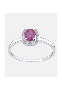 Diamant L'eternel - Ring, mit Diamant, 375 Weißgold - white gold