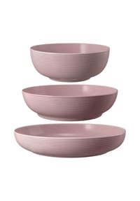 Seltmann Weiden Foodbowl Beat Color Glaze 20/25/28 cm 3er Set - BEAT - beige