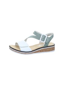 rieker - Sandalen - weiss/mint