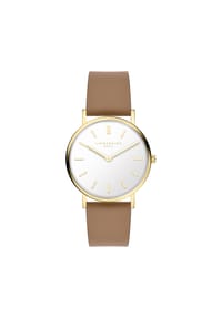 LIEBESKIND - Armbanduhr Pure Elegance Leather - beige