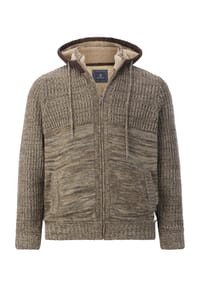 JAN VANDERSTORM - Outdoor Strickjacke INGLAND - braun
