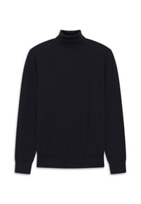 bugatti - Rollkragenpullover Seasonal Collection, Stickerei, für Herren - 060 TAUPE