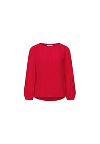 STREET ONE STUDIO - Shirtbluse, 3/4-Arm, für Damen - 17288 CHILI RED