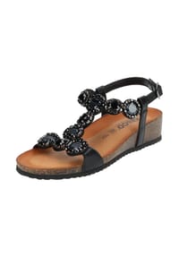 igi&co® - Leder/Synthetik Sandalen - Schwarz