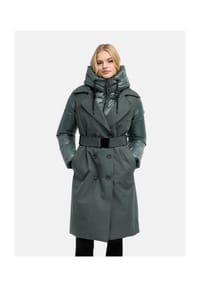 NAVAHOO® - Trenchcoat City-Glow 14 - Black