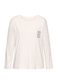 s.Oliver - Schlafanzug-Oberteil Perfect Nights, Rundhals, für Damen - 784 ROSE