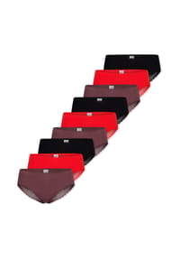 SCHIESSER - Brazil Slip 9er Pack 95/5 Modern Cotton - Blau