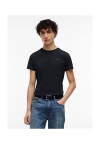 TOMMY HILFIGER Denim - T-Shirt, Baumwolle, für Herren - 002 NAVY
