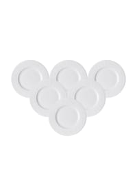 Villeroy & Boch Frühstücksteller Cellini ø 22 cm 6er Set weiß - CELLINI - weiß