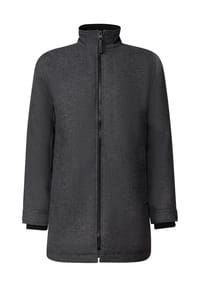 STREET ONE MEN - Mantel, Stehkragen, für Herren - 15964 ASH GREY MEL