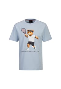 19V69 ITALIA - T-Shirt RAFAEL TENNIS TEDDY - Light Blue