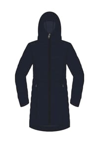 VAUDE - Wintermantel "Annecy 3 in1 III", Kapuze, Stehkragen, für Damen - 430 BLACK/BLACK