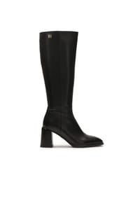 kazar - Schwarze Stöckelschuhe aus Leder - Schwarz