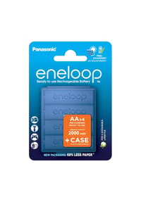 COFI - Eneloop wiederaufladbare Batterien 4 Stk. – 2000 mAh, AA/HR06 - 