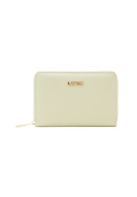L.CREDI Perla - Perla Geldbörse RFID Schutz 16 cm - creme