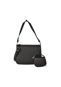 Gabor® DEVIKA - Schultertasche, Kunstleder, Reißverschluss, für Damen - BLACK