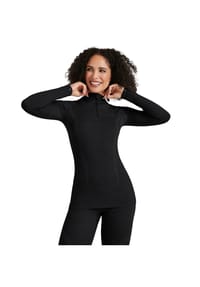 FALKE - Funktionsshirt, wärmend, Langarm, für Damen - 3000 BLACK