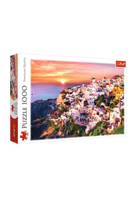 Trefl - Puzzle Sonnenuntergang über Santorini, Griechenland, 1000 Teile, 68.3 x 48 cm - 