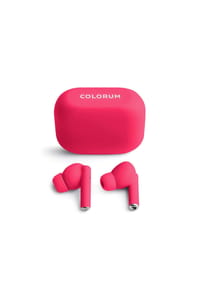 COFI - Colorum CTWS TWS Bluetooth Earphones Rosa - Gelb 6 × 4 × 3 cm
