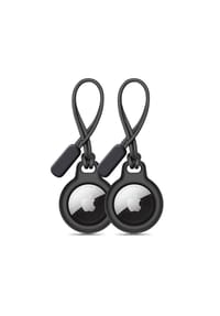 COFI - Tech-Protect Rough 2er-Pack Hülle für Apple AirTag Schwarz - Schwarz 5 x 5 x 1 cm
