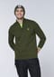 CHIEMSEE Strickpullover mit kurzem Zipper und Logo Bild 3