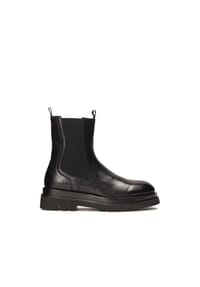 ONE ELEMENT - Schwarze Chelsea-Stiefel für Herren im klassischen Look - Schwarz