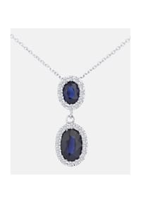 Diamant L'eternel - Kette mit Anhänger, mit Diamant, 375 Weißgold - white gold