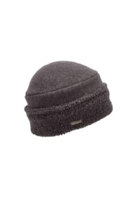 SEEBERGER - Strickmütze, Emblem, für Damen - 87 NUTRIA